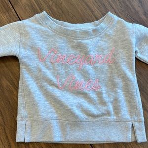 Vineyard Vines girls crew neck sweatshirt